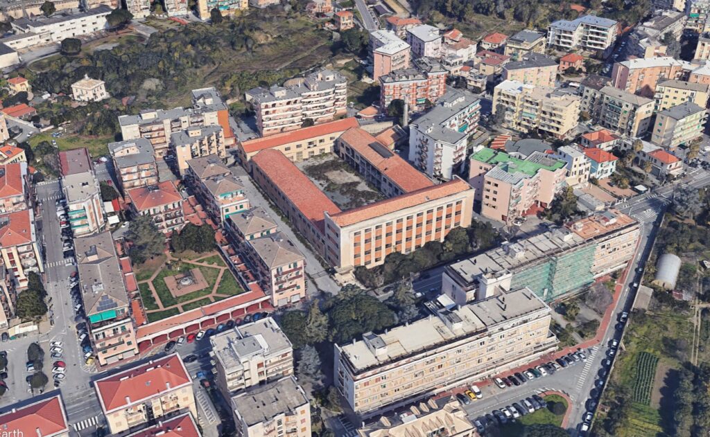Inquadramento dell’area di intervento nel tessuto urbano