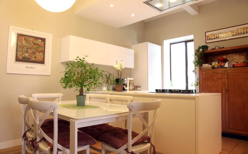 Cucina e zona pranzo
