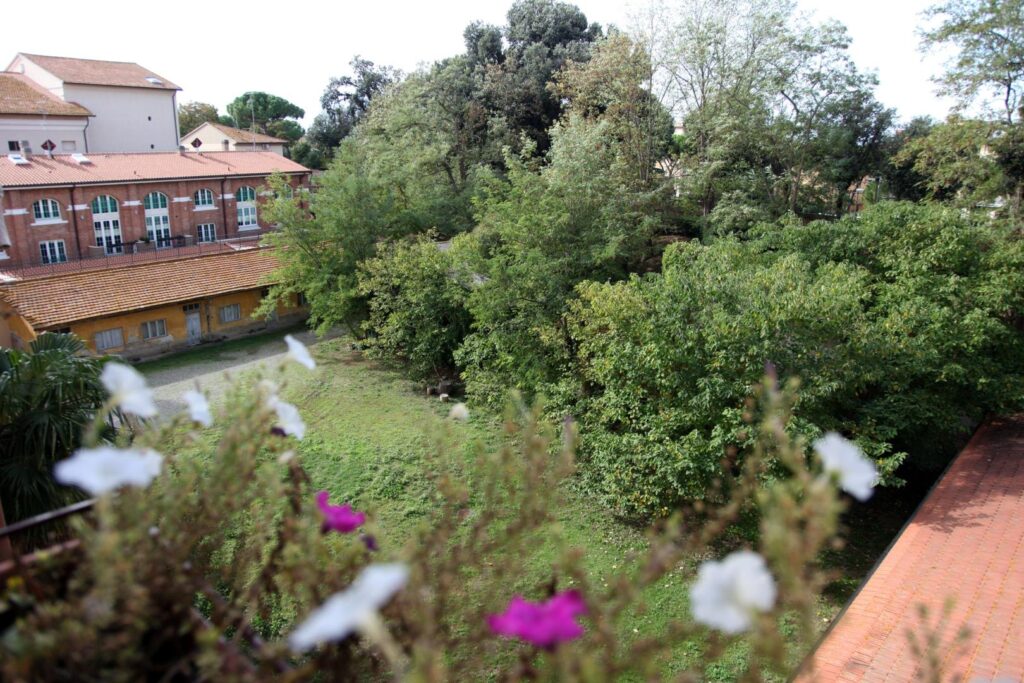 Vista sul giardino