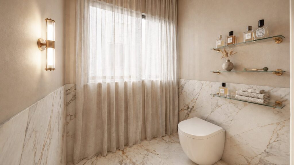 Bagno in marmo